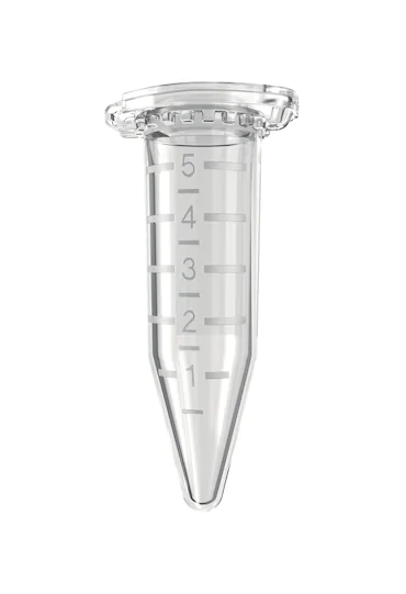 艾本德Eppendorf Tubes? 5.0 mL 帶鎖扣蓋，啟動套裝, 5.0 mL, 400 個離心管（2 盒， 每盒 2 包ｘ100 個），2 個離心管架（可放置 12 個離心管），白色；8 